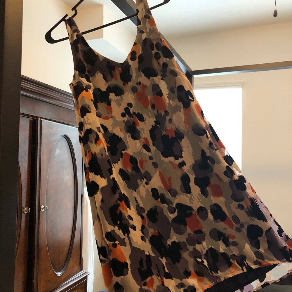 Cabi cut velvet party dress